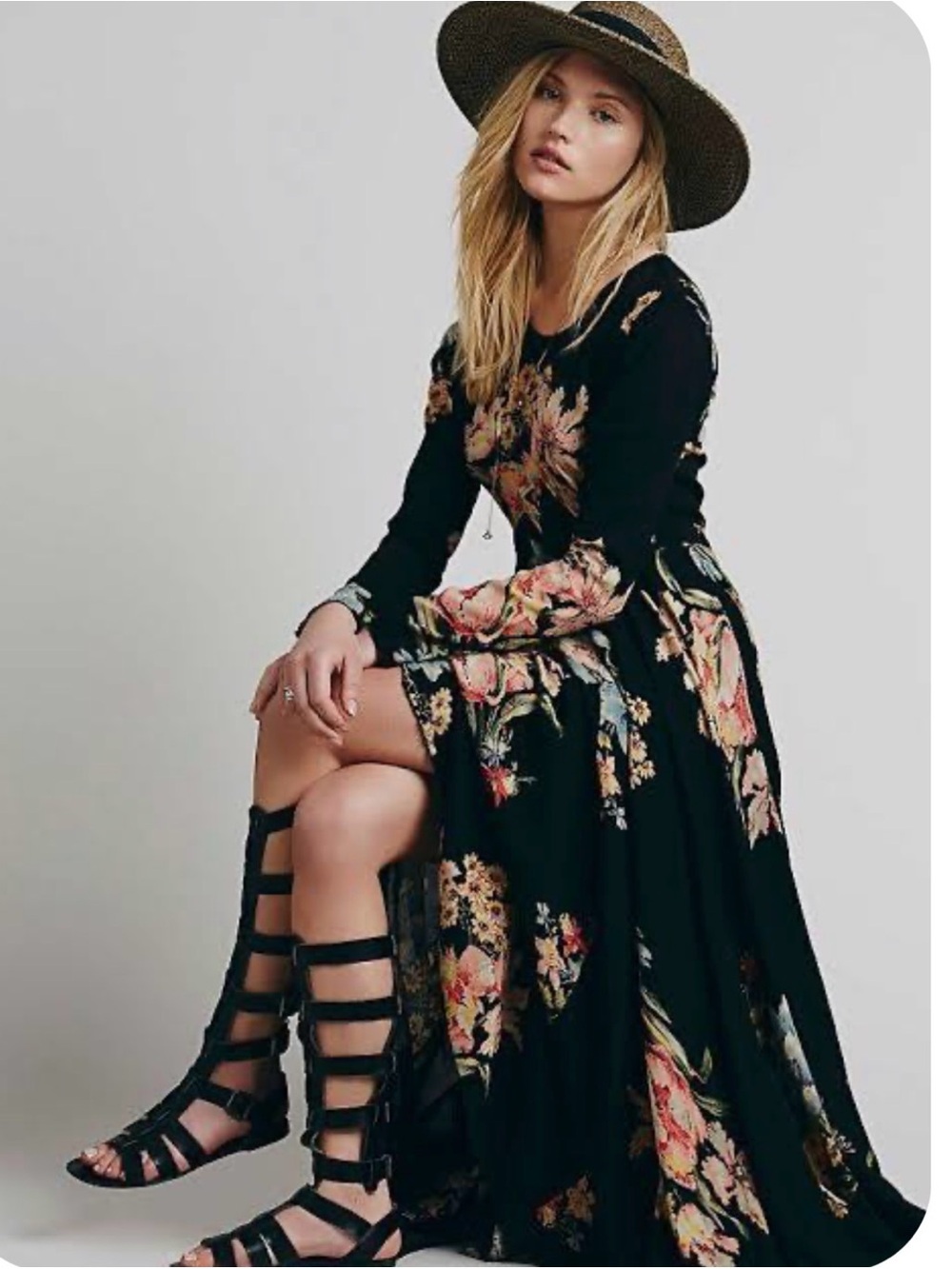 Free People First Kiss Maxi Dress
